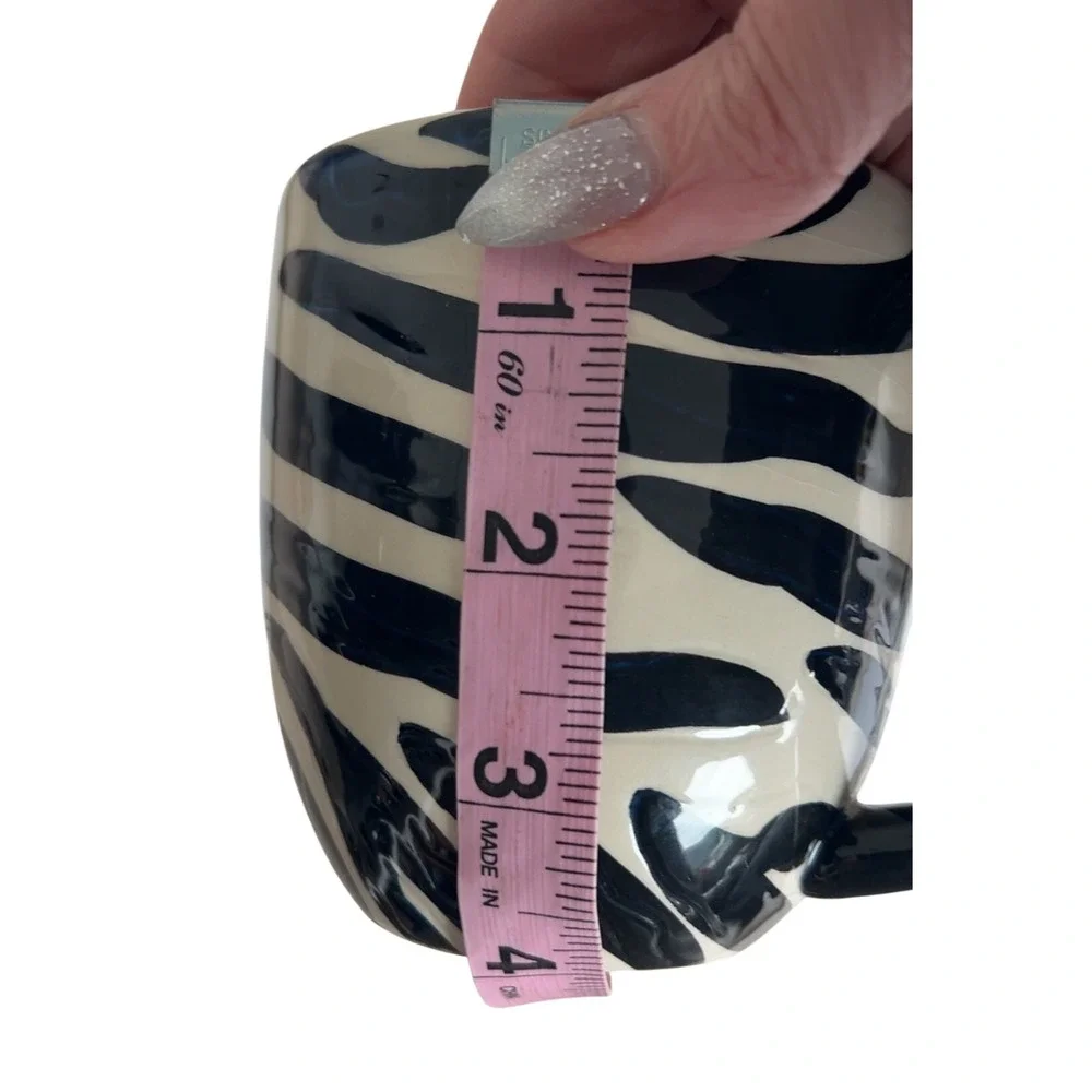 Pier 1 Imports Zebra Mug with hidden zebra in mug